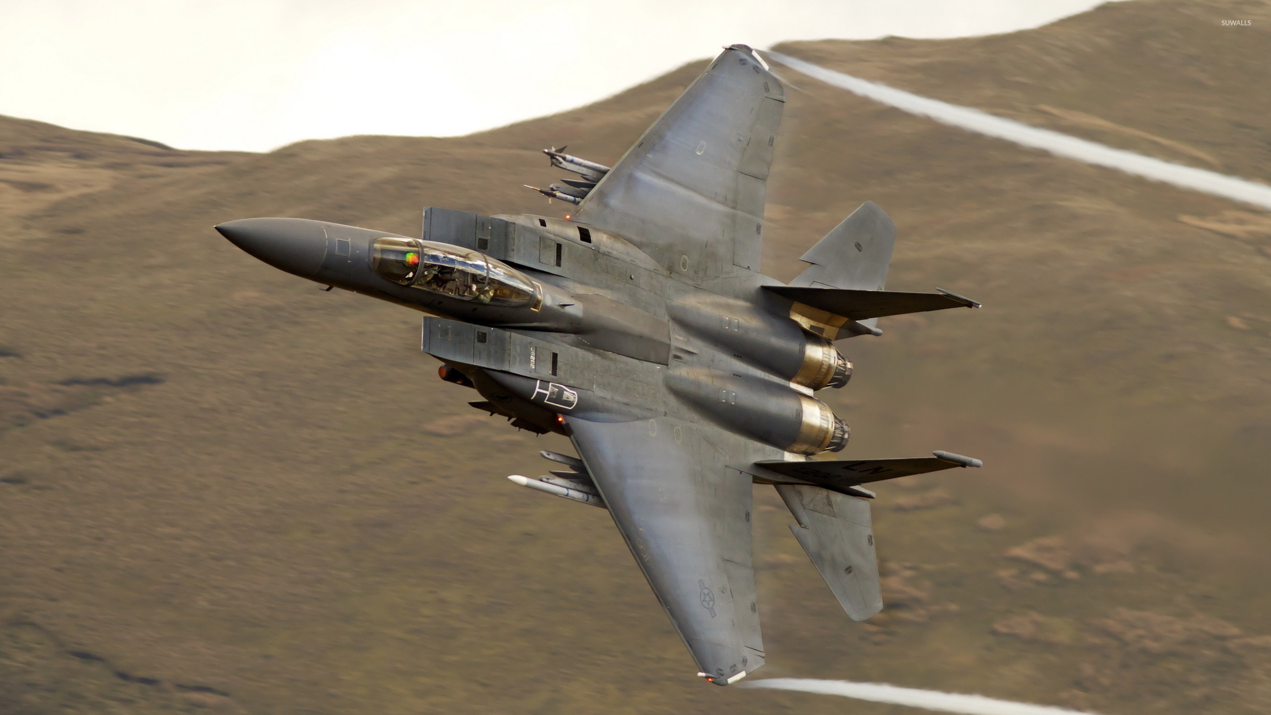 F 15 Strike Eagle Hd - HD Wallpaper 