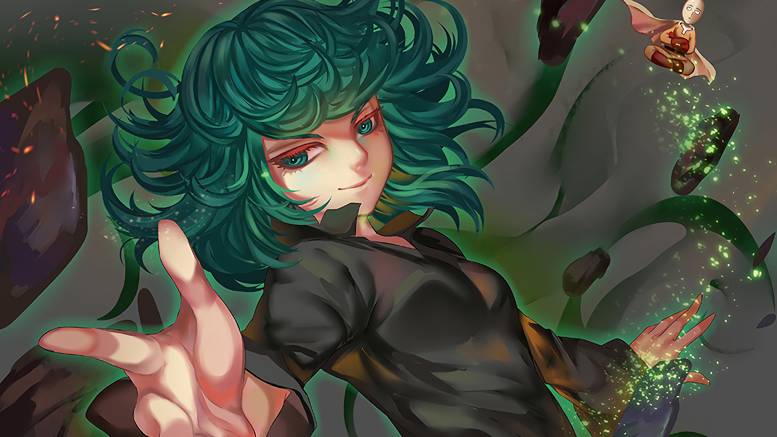 Tatsumaki, One Punch Man, 4k, - Anime - 2560x1440 Wallpaper - teahub.io