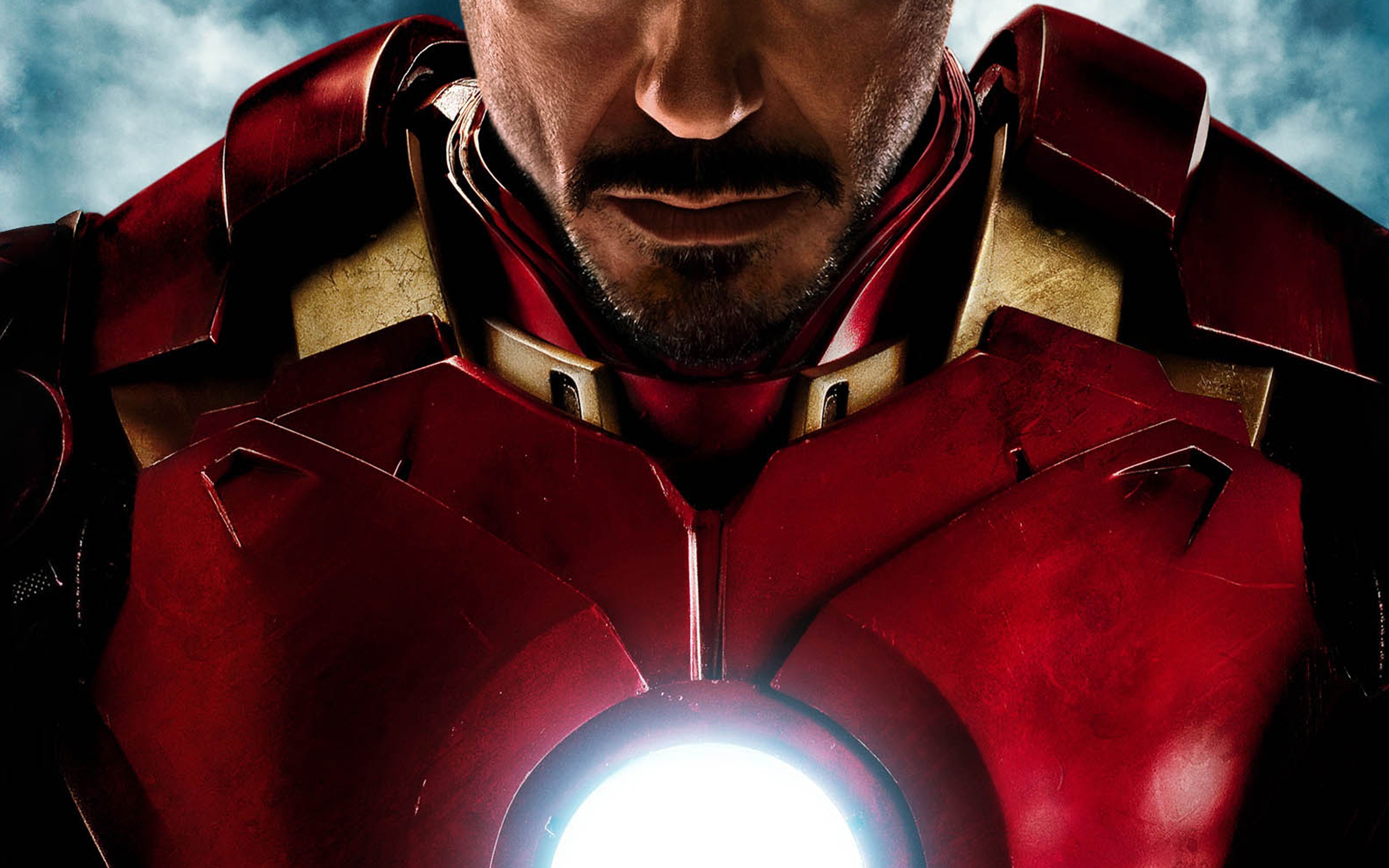 Iron Man Face Real - HD Wallpaper 