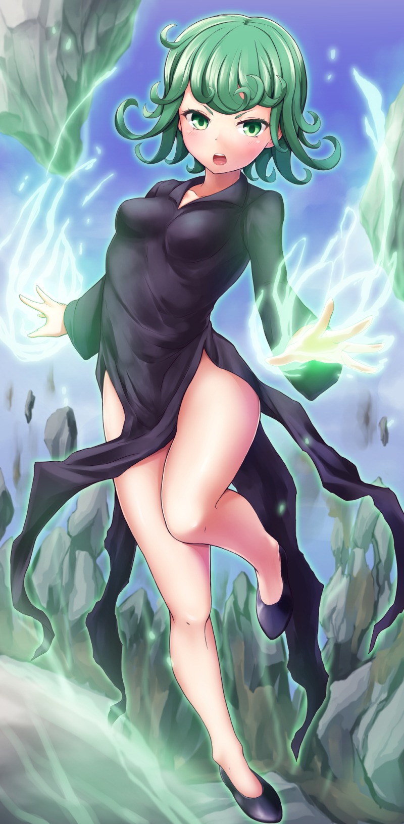 One Punch Man Tatsumaki Ecchi - HD Wallpaper 