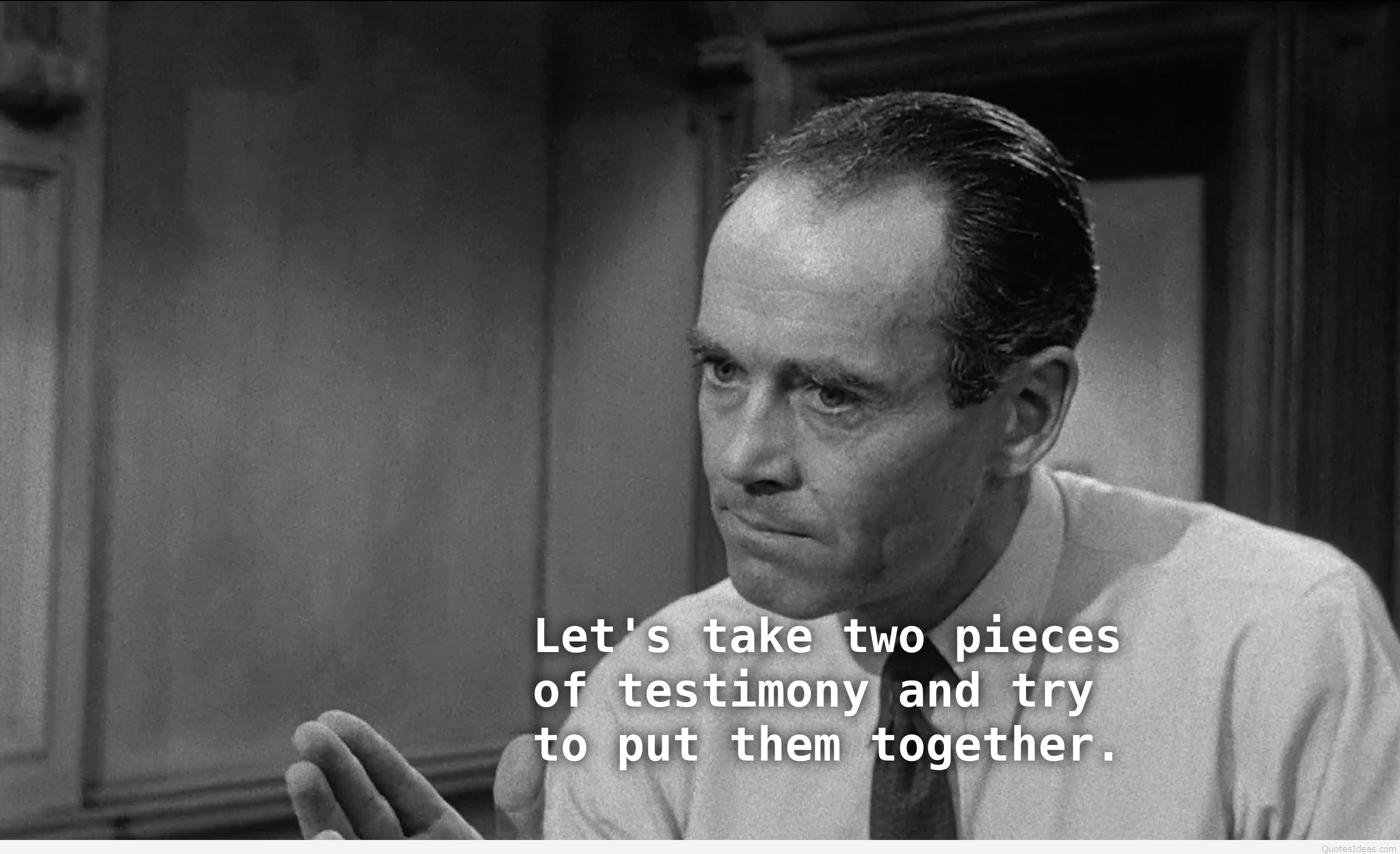 Theme Stated - 12 Angry Men Quotes - HD Wallpaper 