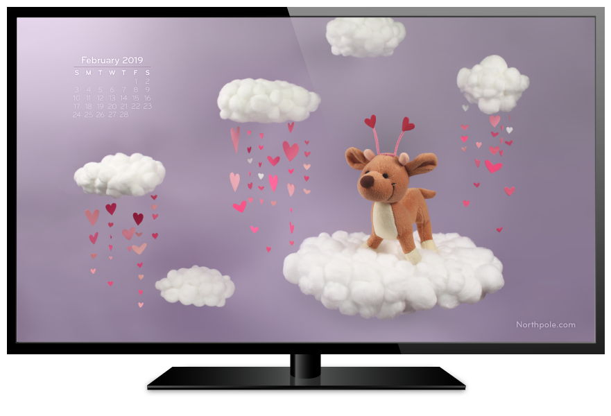 February 2019 Desktop Wallpaper - Led-backlit Lcd Display - HD Wallpaper 