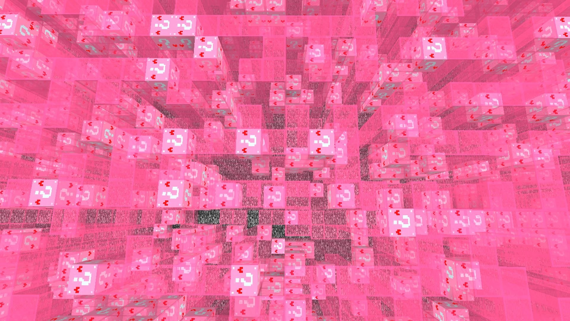 Pink Minecraft - HD Wallpaper 