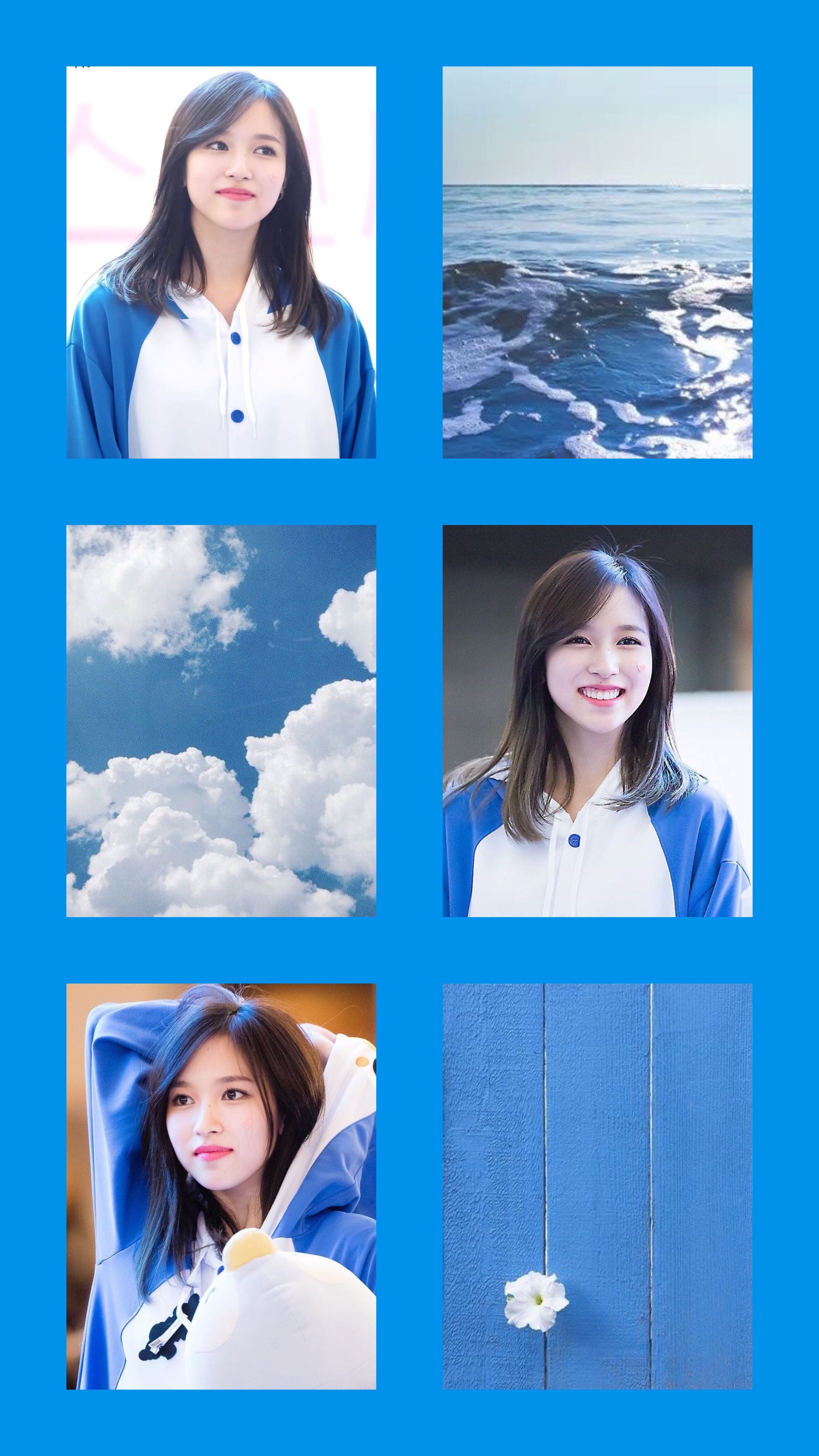 Blue Twice Mina - HD Wallpaper 