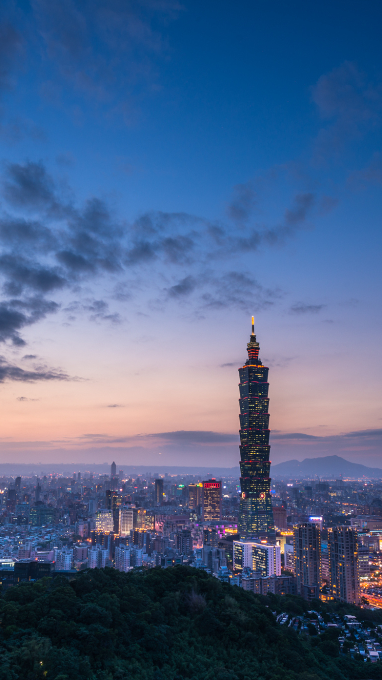 Taipei 101 750x1334 Wallpaper Teahub Io