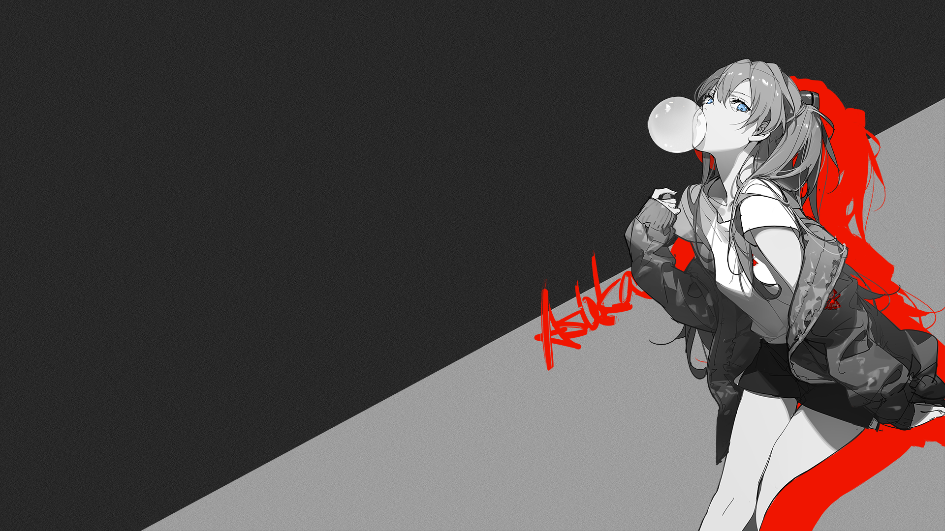 Evangelion Asuka - HD Wallpaper 