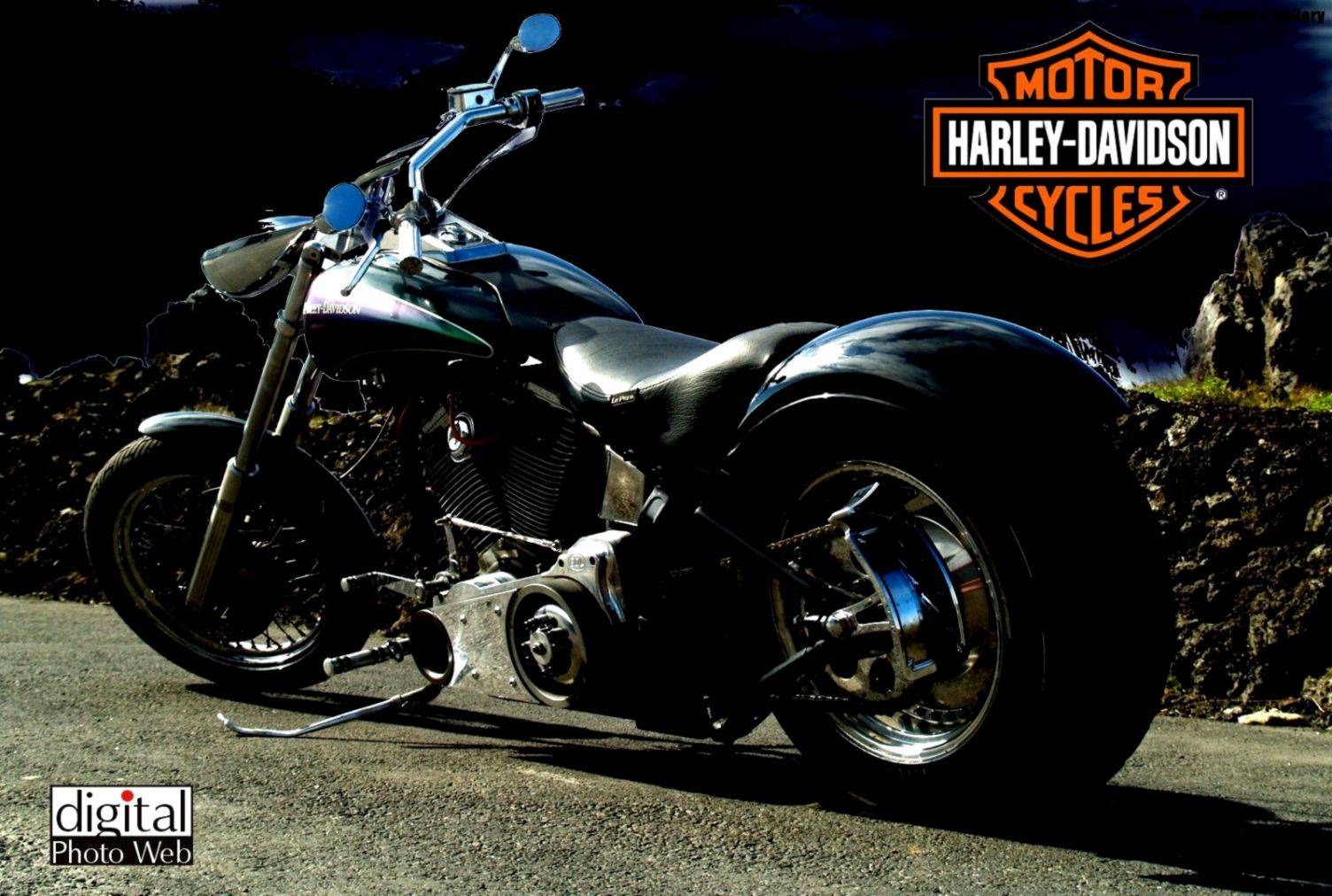 Motorcycles Wallpapers Harley Davidson Wallpapers Download - Harley Davidson Pc Wallpaper Hd - HD Wallpaper 