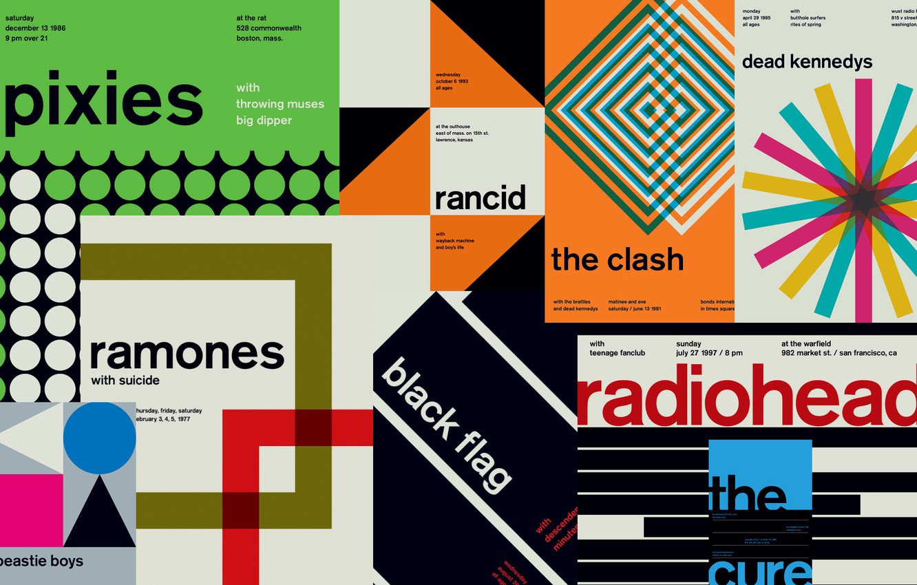 Photo Wallpaper Music, Radiohead, Poster, Punk, The - Hi Resolution Music Posters Radiohead - HD Wallpaper 