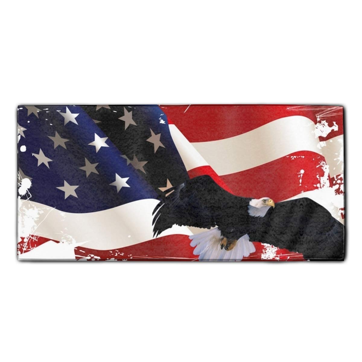 American Flag Wallpaper Printed Kitchen Towels/washcloths/dish - Us Players Casino - HD Wallpaper 