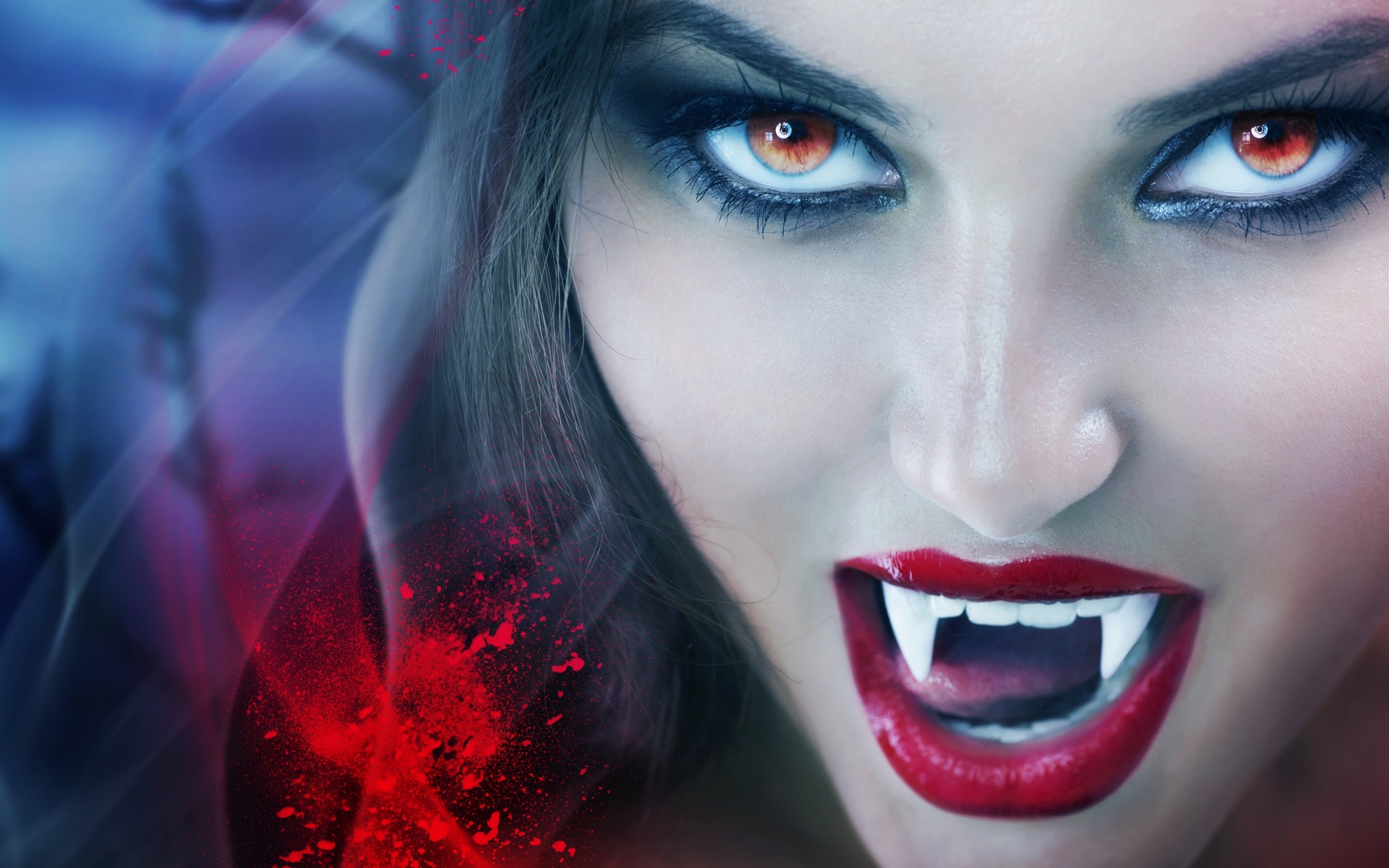 Vampire - Vampire Girl - HD Wallpaper 