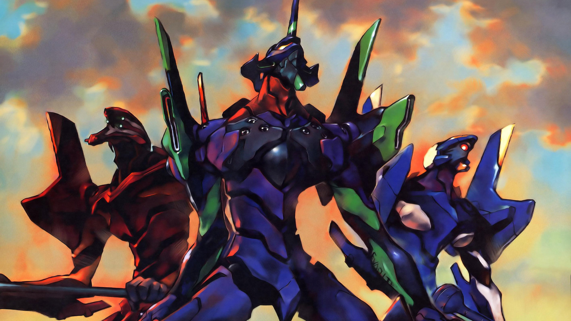 neon genesis evangelion wallpaper 1080p