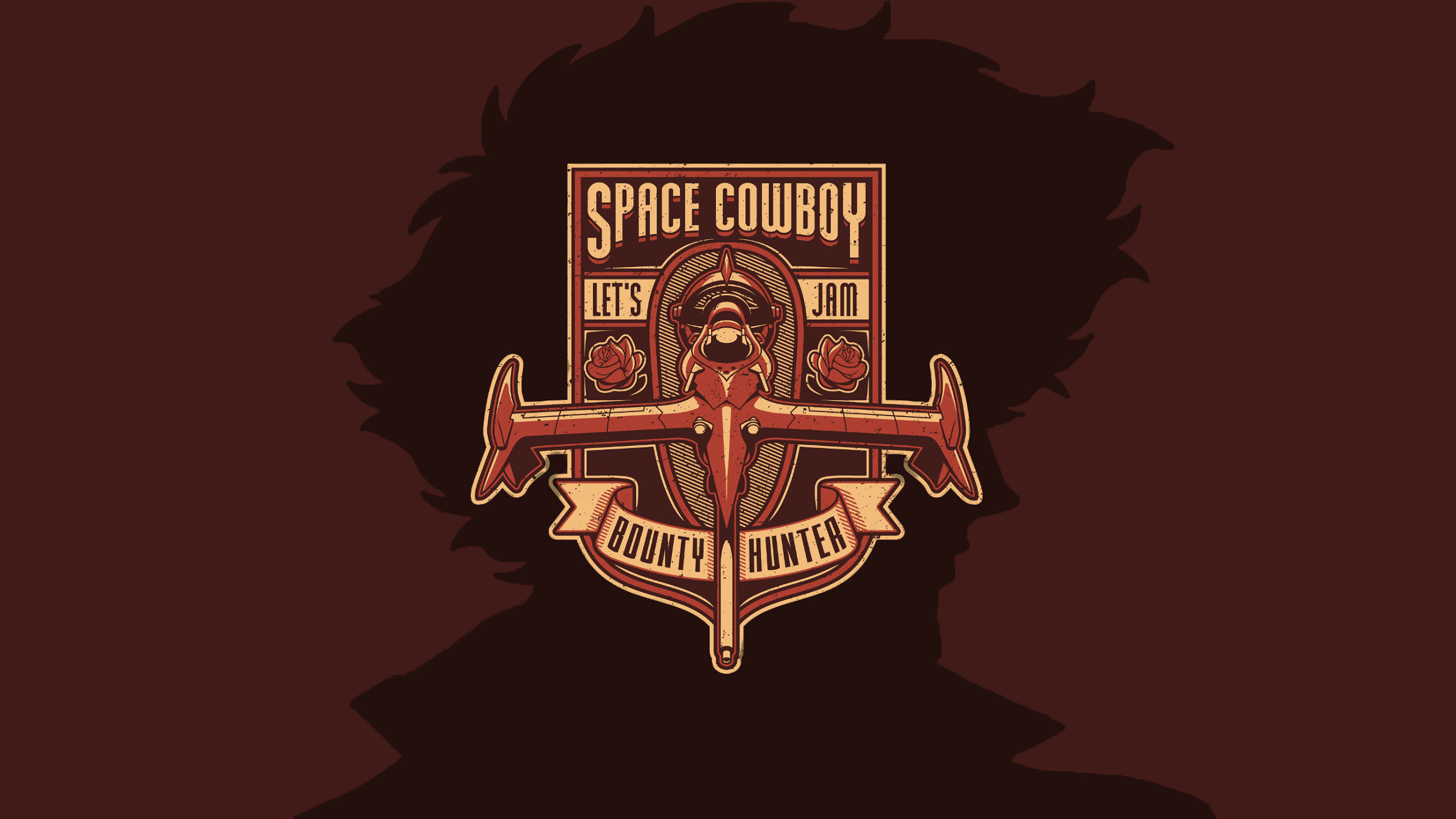 Space Cowboy Lets Jam - HD Wallpaper 