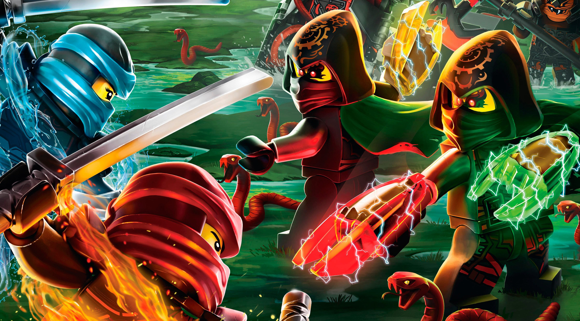 Wallpapers La Lego Ninjago - Lego Ninjago - HD Wallpaper 