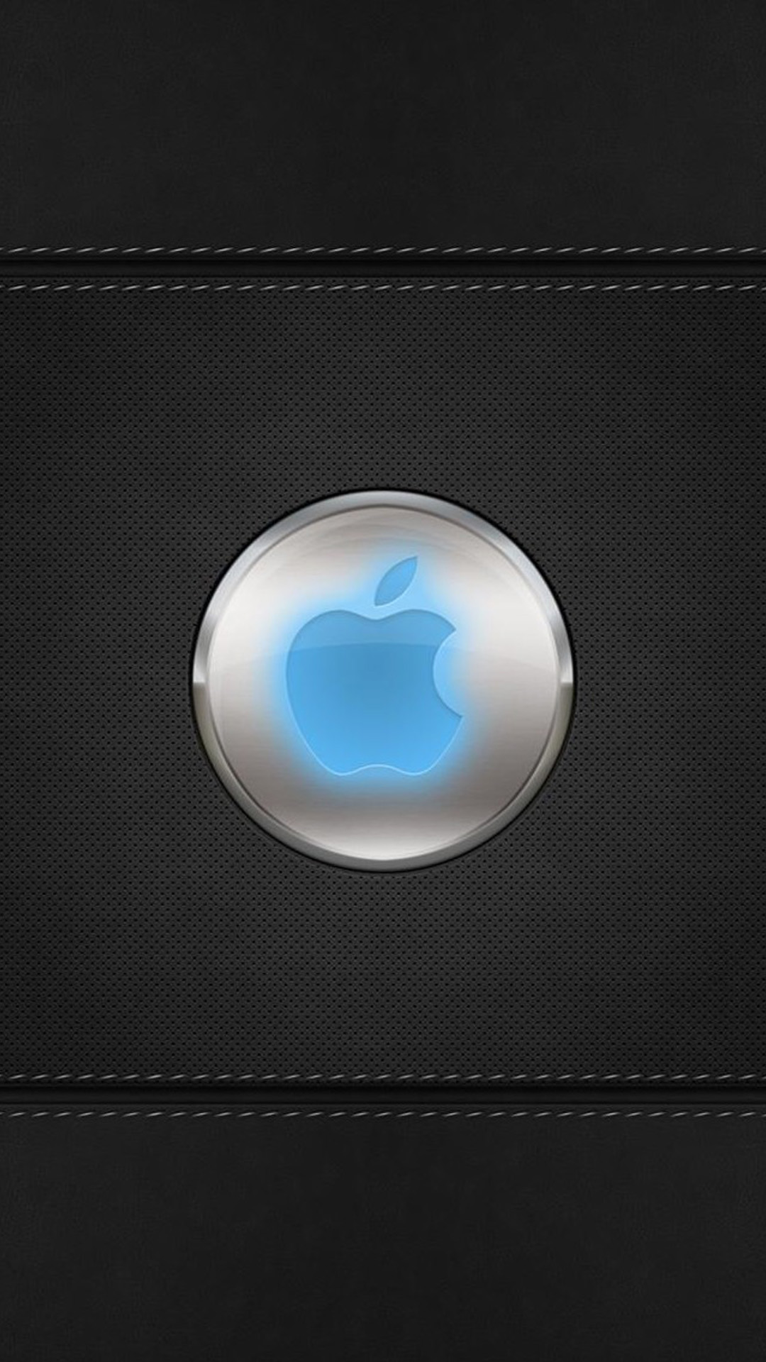 Apple Logo Wallpaper For Iphone Free Download - Circle - HD Wallpaper 