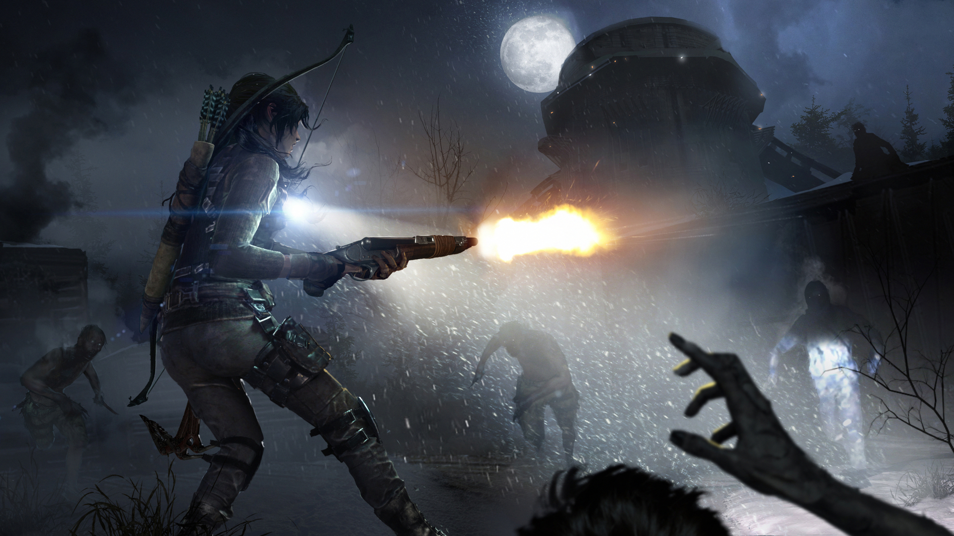Rise Of The Tomb Raider Cold Darkness Awakened - HD Wallpaper 