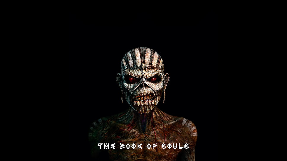The Book Of Souls Digital Wallpaper, Iron Maiden, Album - Iron Maiden Book Of Souls - HD Wallpaper 