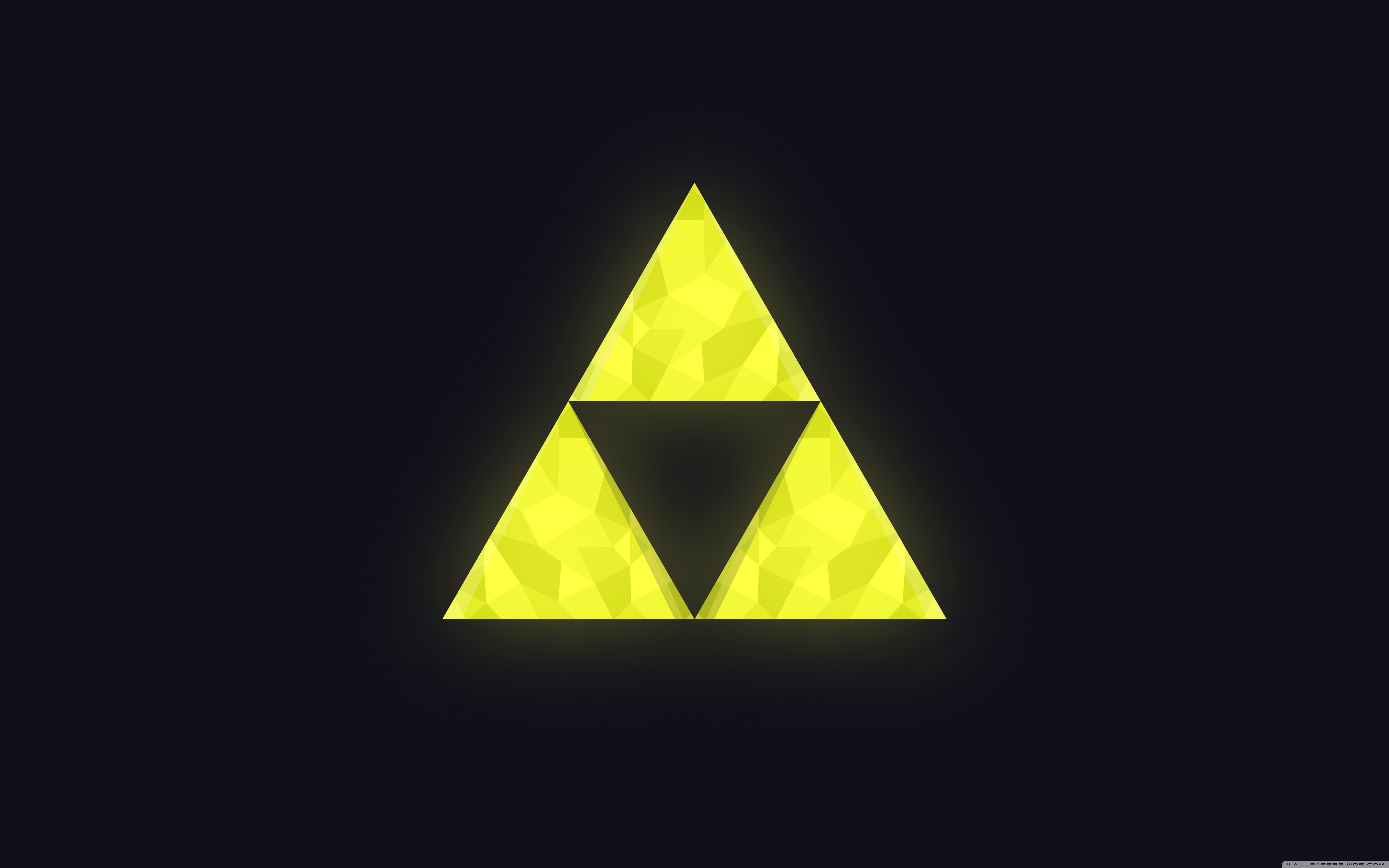 Zelda Wallpaper Triforce - HD Wallpaper 