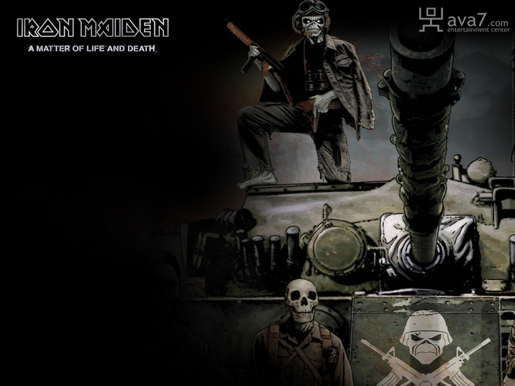 Iron Maiden A Matter Of Life And Death - HD Wallpaper 
