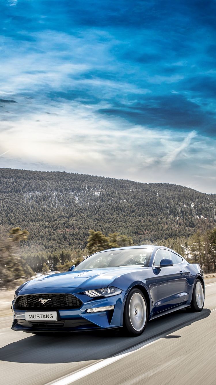 Ford Mustang 2018 Ecoboost - HD Wallpaper 