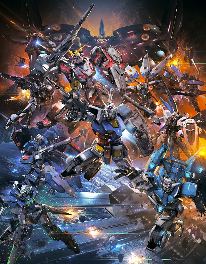 Gundam Versus Wallpaper Hd 800x1024 Wallpaper Teahub Io
