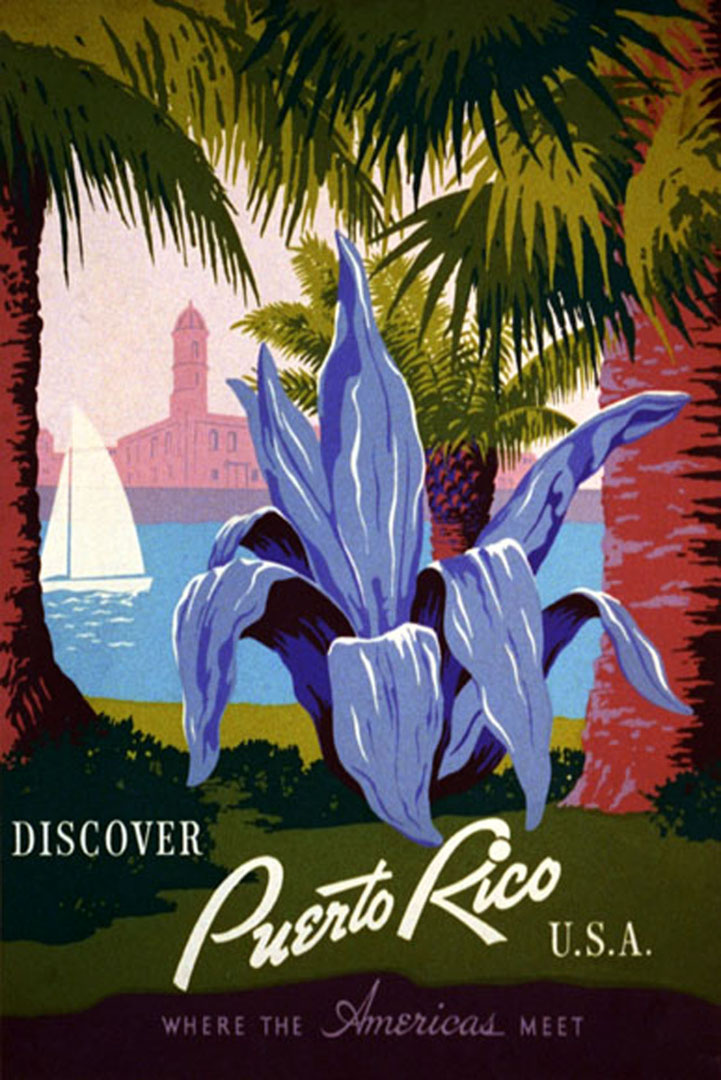 Discover Puerto Rico - Puerto Rico Travel Posters - HD Wallpaper 