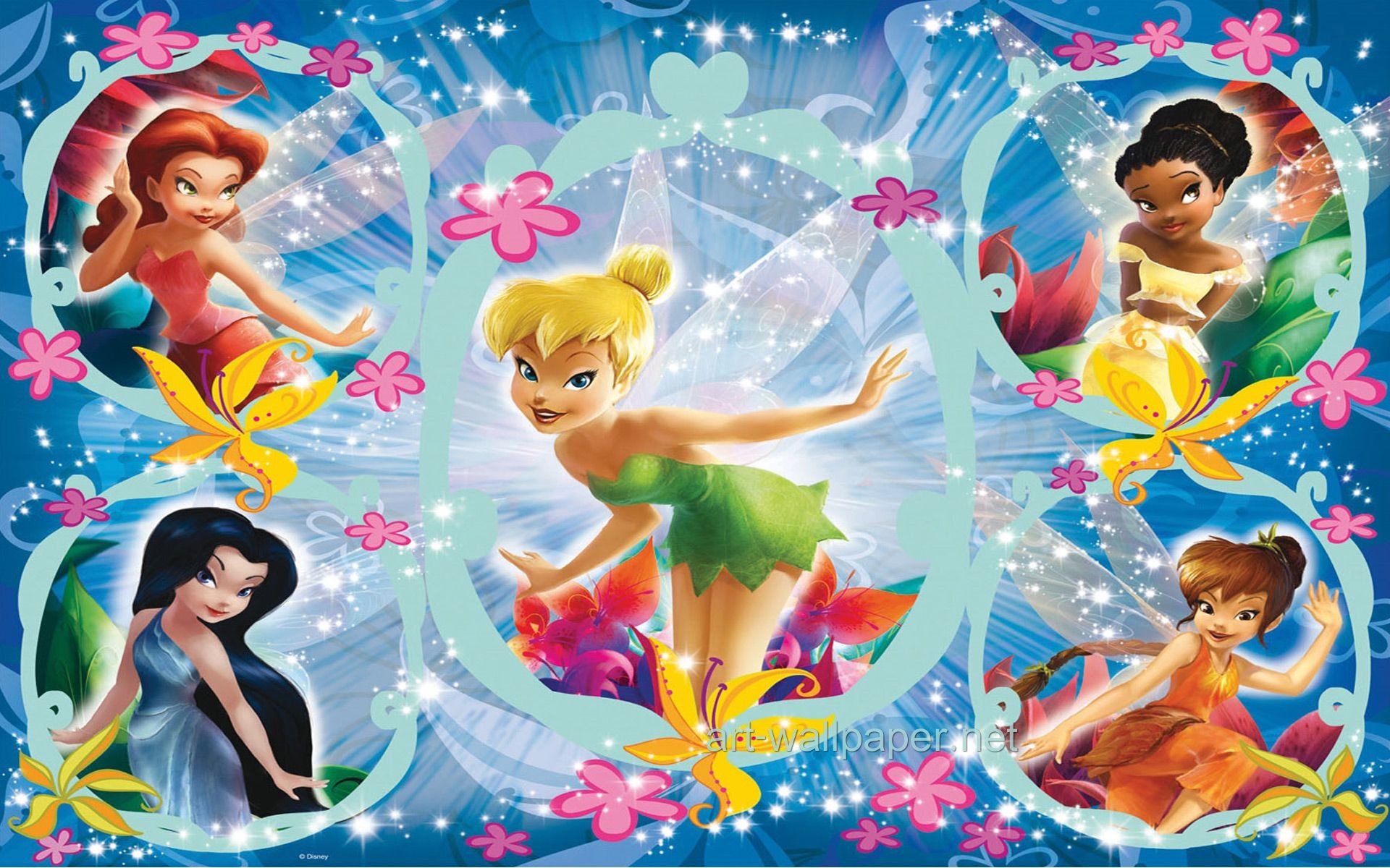 1920x1200, Paper Version Or Pdf Files - Tinkerbell Background - HD Wallpaper 