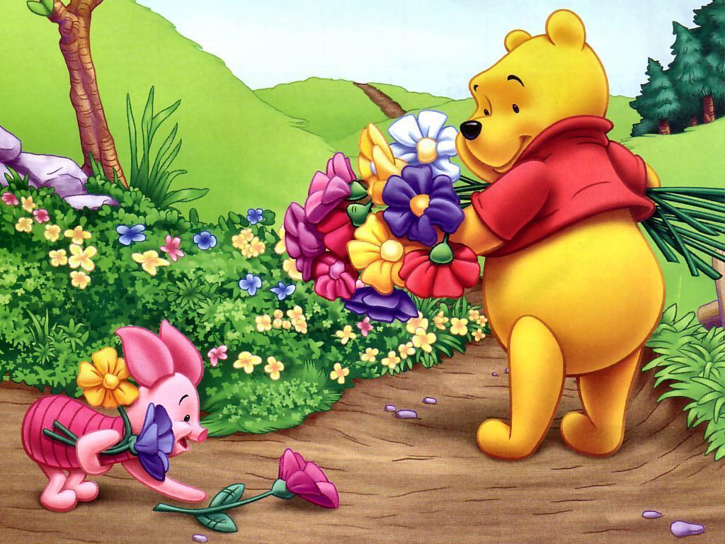 40 Cartoon Pictures For Kids - 720p Winnie The Pooh - 1024x768 Wallpaper -  