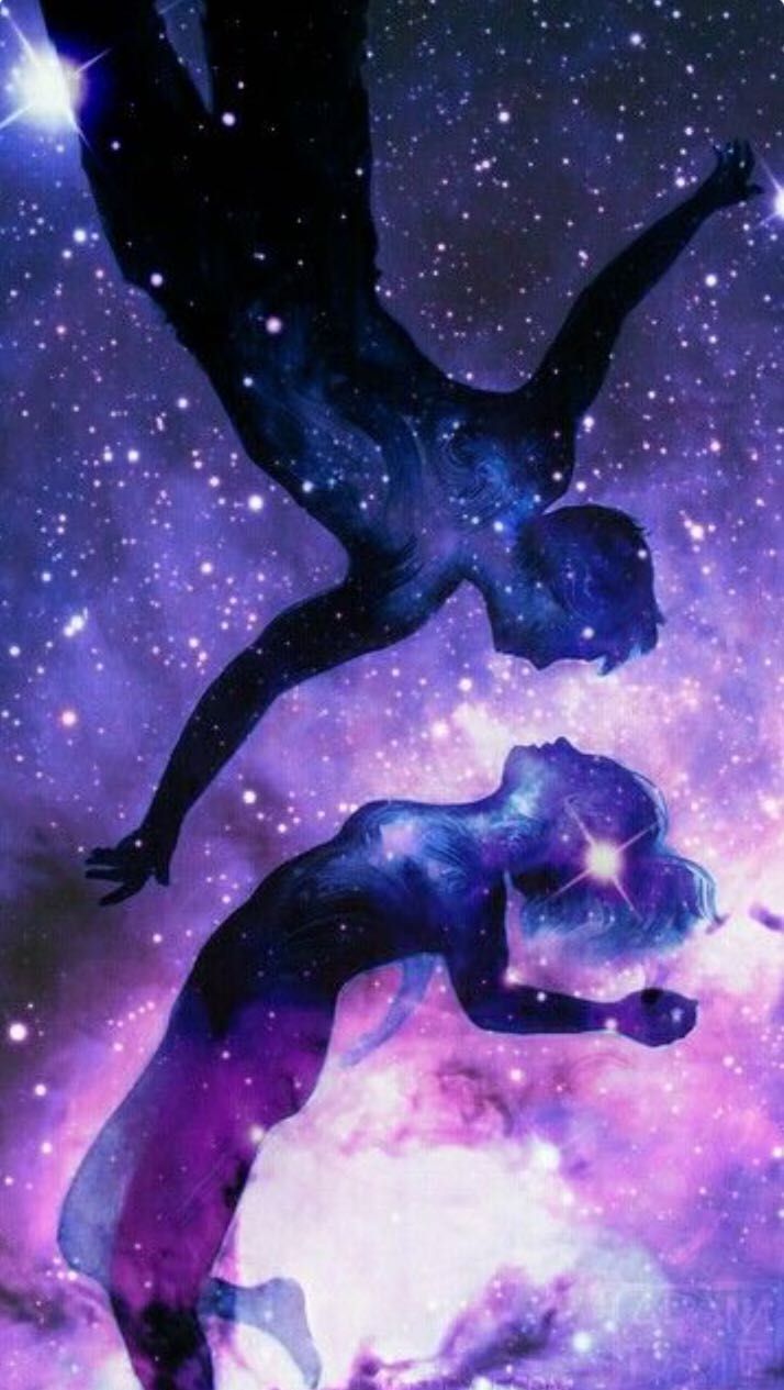 Girl Crying In Galaxxy Painting - HD Wallpaper 