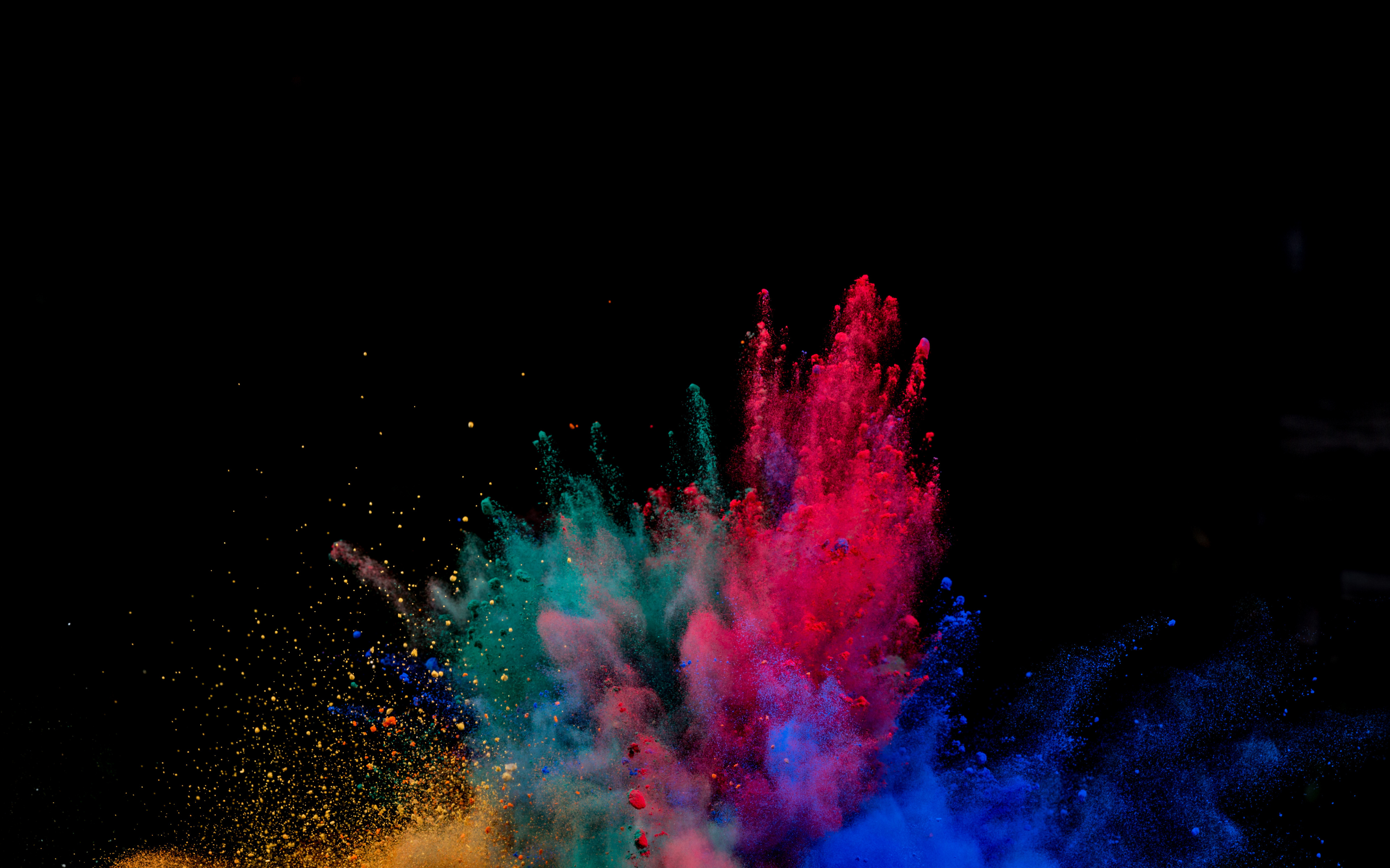 Colors, Blast, Explosion, Colorful, Wallpaper - Colorful Wallpaper 4k - HD Wallpaper 