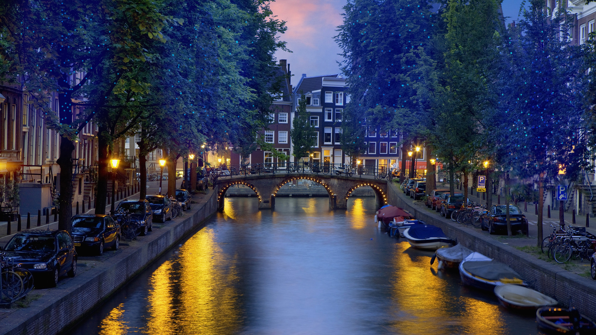 Amsterdam High Definition Wallpapers - 10 Most Beautiful Cities In The World - HD Wallpaper 