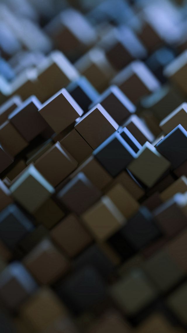 3d, 4k, Abstract, Cubes - HD Wallpaper 