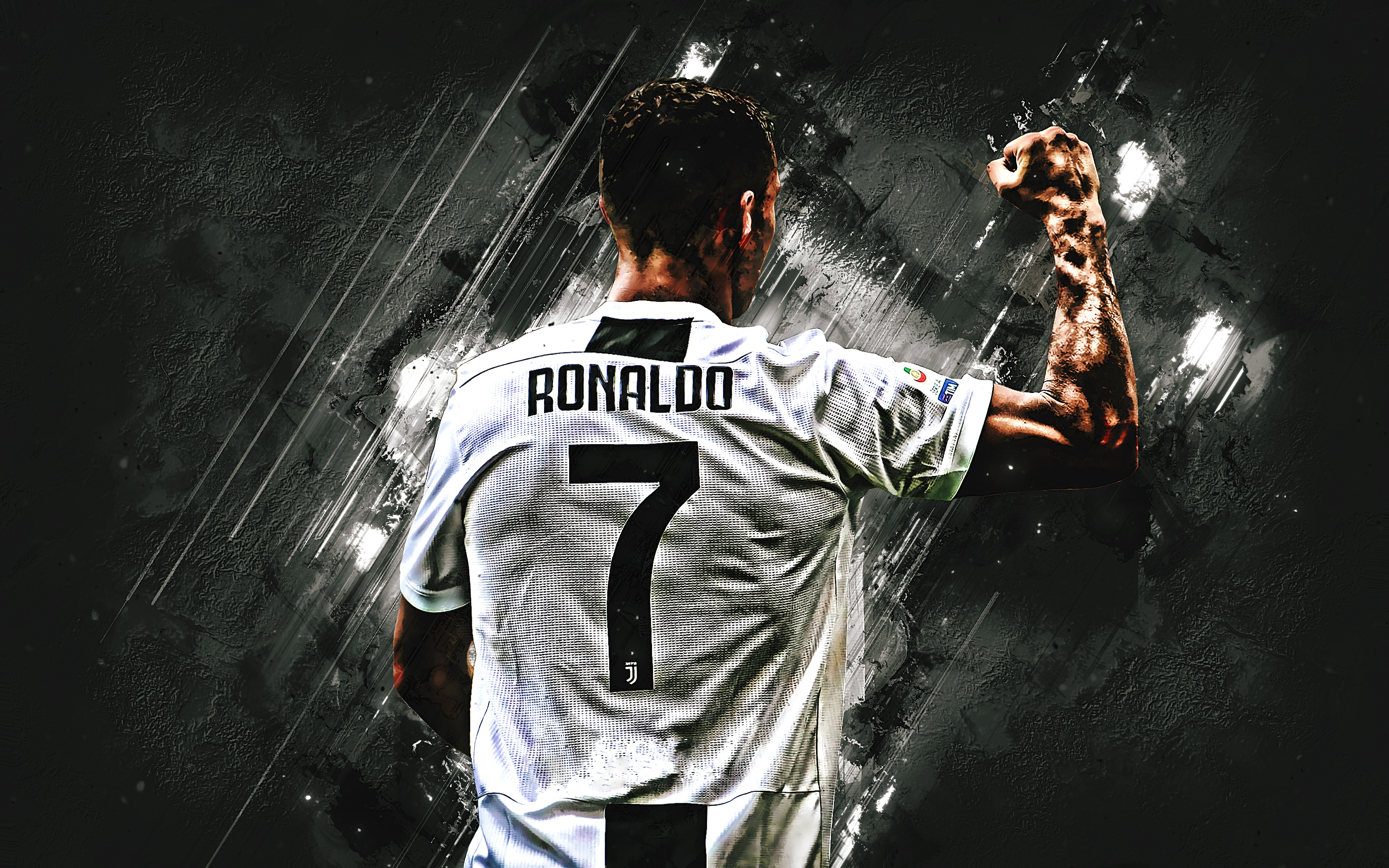 Cristiano Ronaldo Back Jersey - HD Wallpaper 