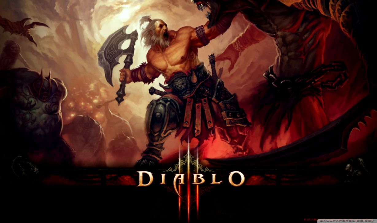 Diablo Iii Barbarian ❤ 4k Hd Desktop Wallpaper For - Diablo 3 Barbarian - HD Wallpaper 