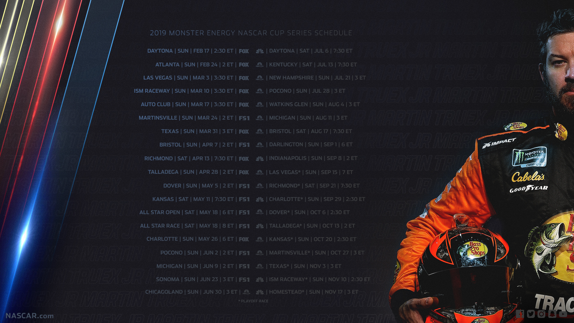 Martin Truex Jr 2019 - HD Wallpaper 