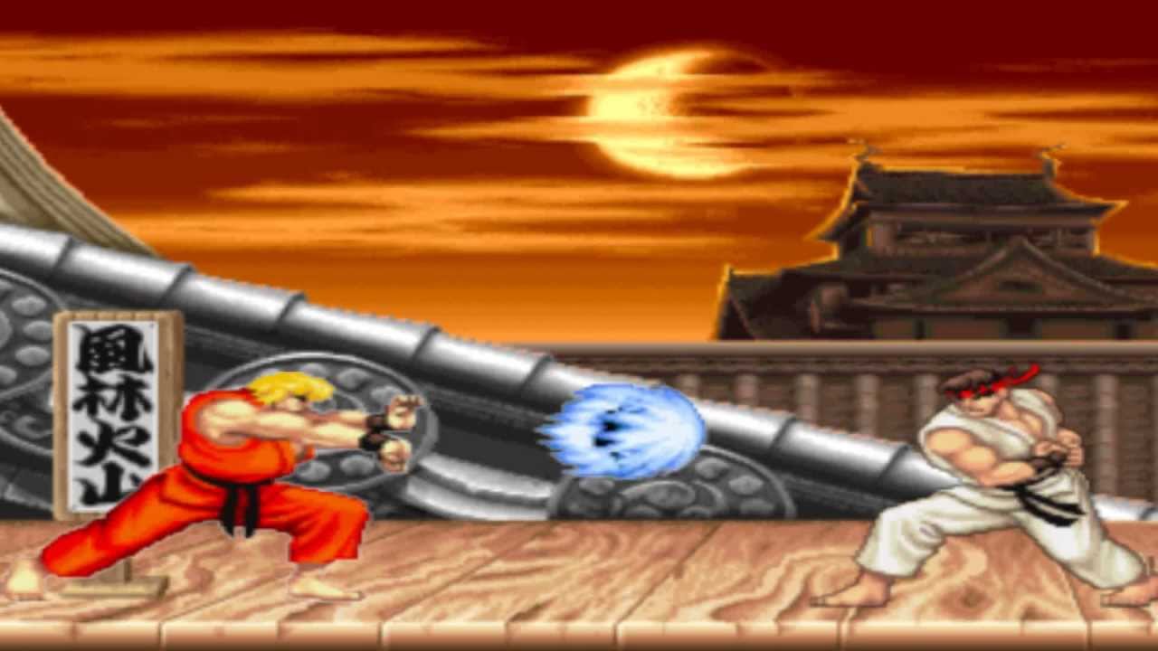 Street Fighter Animated Background - HD Wallpaper 