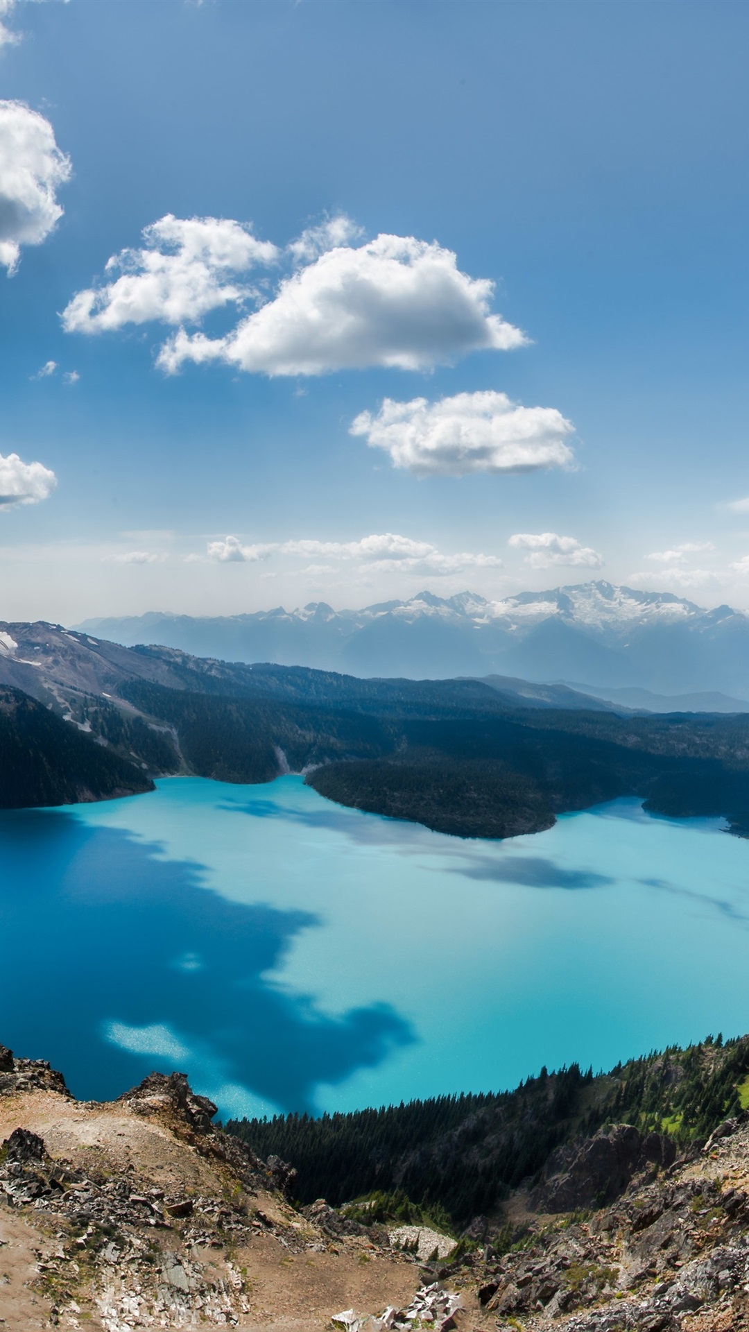 Iphone Wallpaper Canada, British Columbia, Lake, Trees, - Panorama Ridge - HD Wallpaper 
