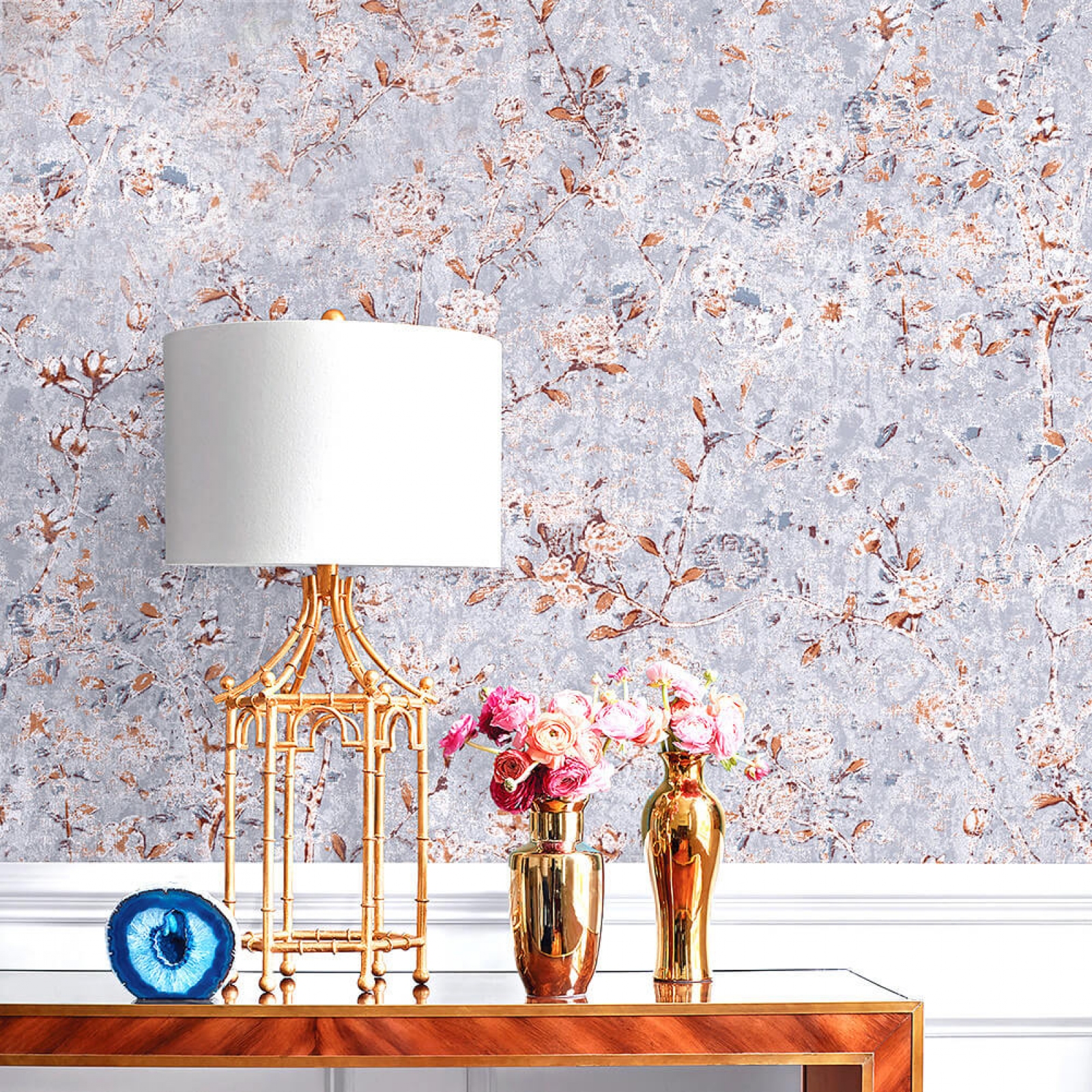 Wallpaper American Country Retro Garden Background - Simple Wallpaper For Home - HD Wallpaper 