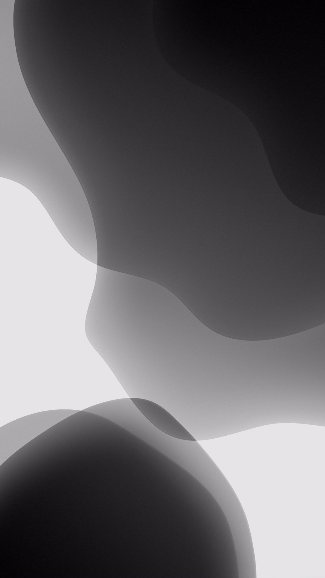 Ios 13 Gray White Wallpaper - Ios 13 Wallpaper For Iphone - HD Wallpaper 