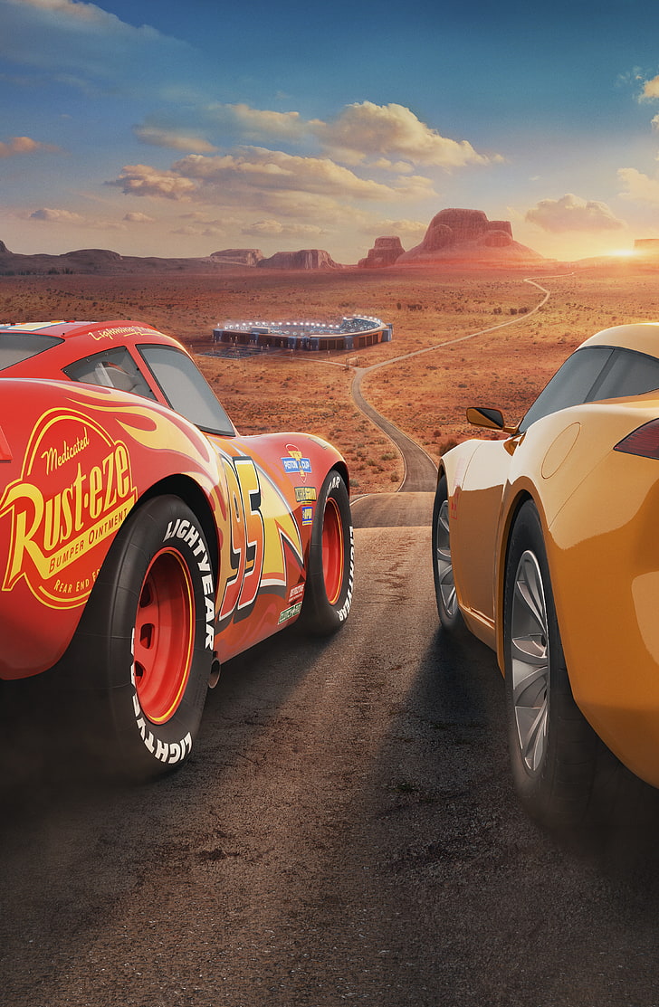 Cruz Ramirez, Pixar, Cars 3, Animation, Lightning Mcqueen, - Cars 3 Wallpaper Iphone - HD Wallpaper 