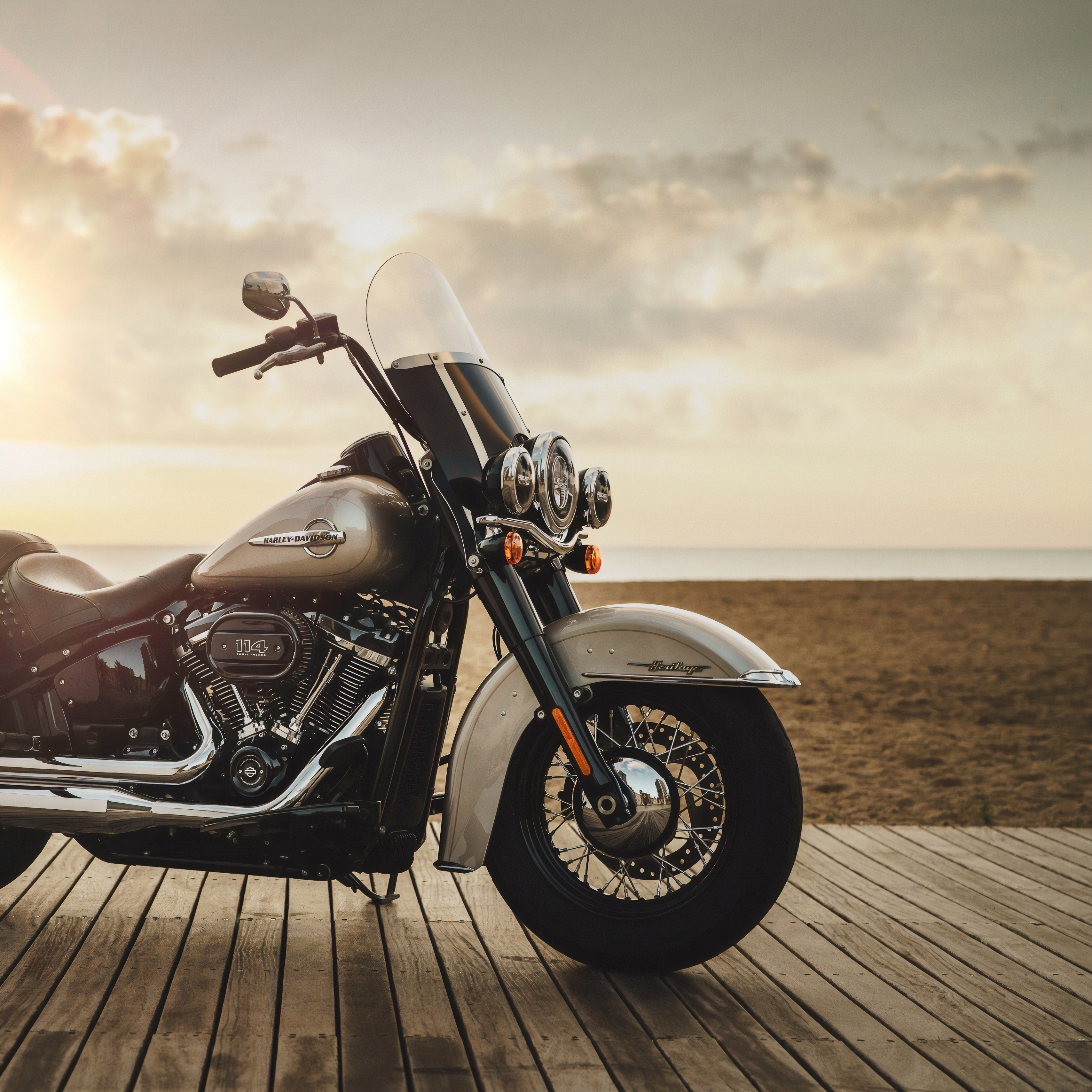 Wallpaper Harley-davidson, Motorcycle, Bike, Side View, - Harley Davidson Bike Wallpaper 4k For Mobile - HD Wallpaper 