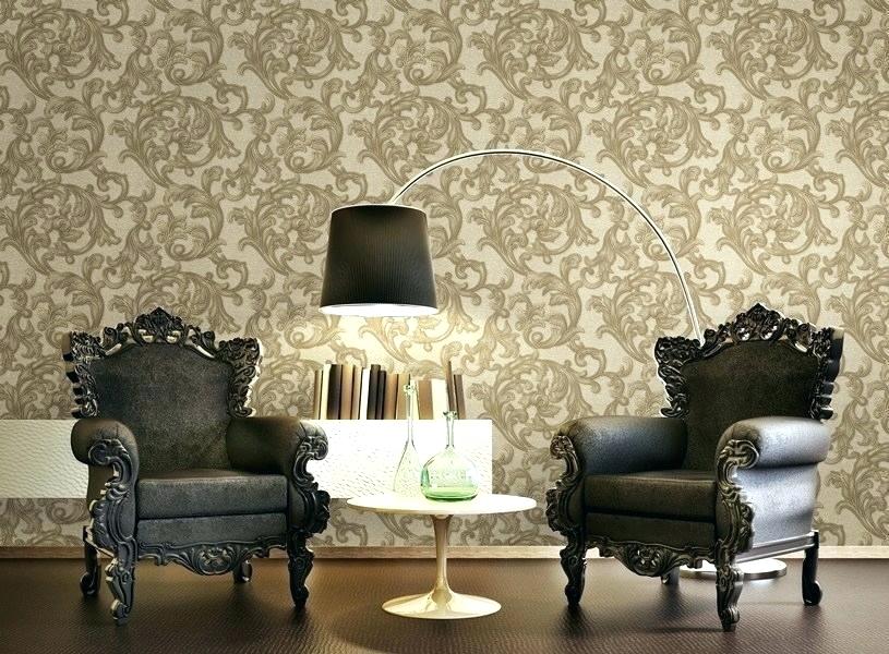 Modern Wallpaper Designs For Living Room Wallpapers - کاغذ دیواری رنگ نسکافه ای - HD Wallpaper 
