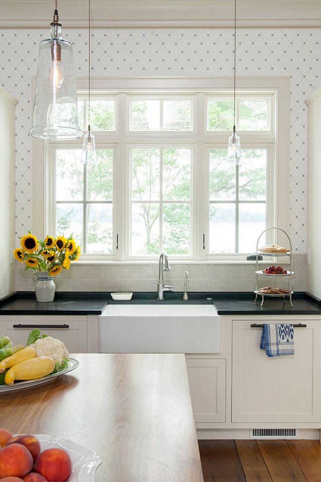 White Kitchen - HD Wallpaper 
