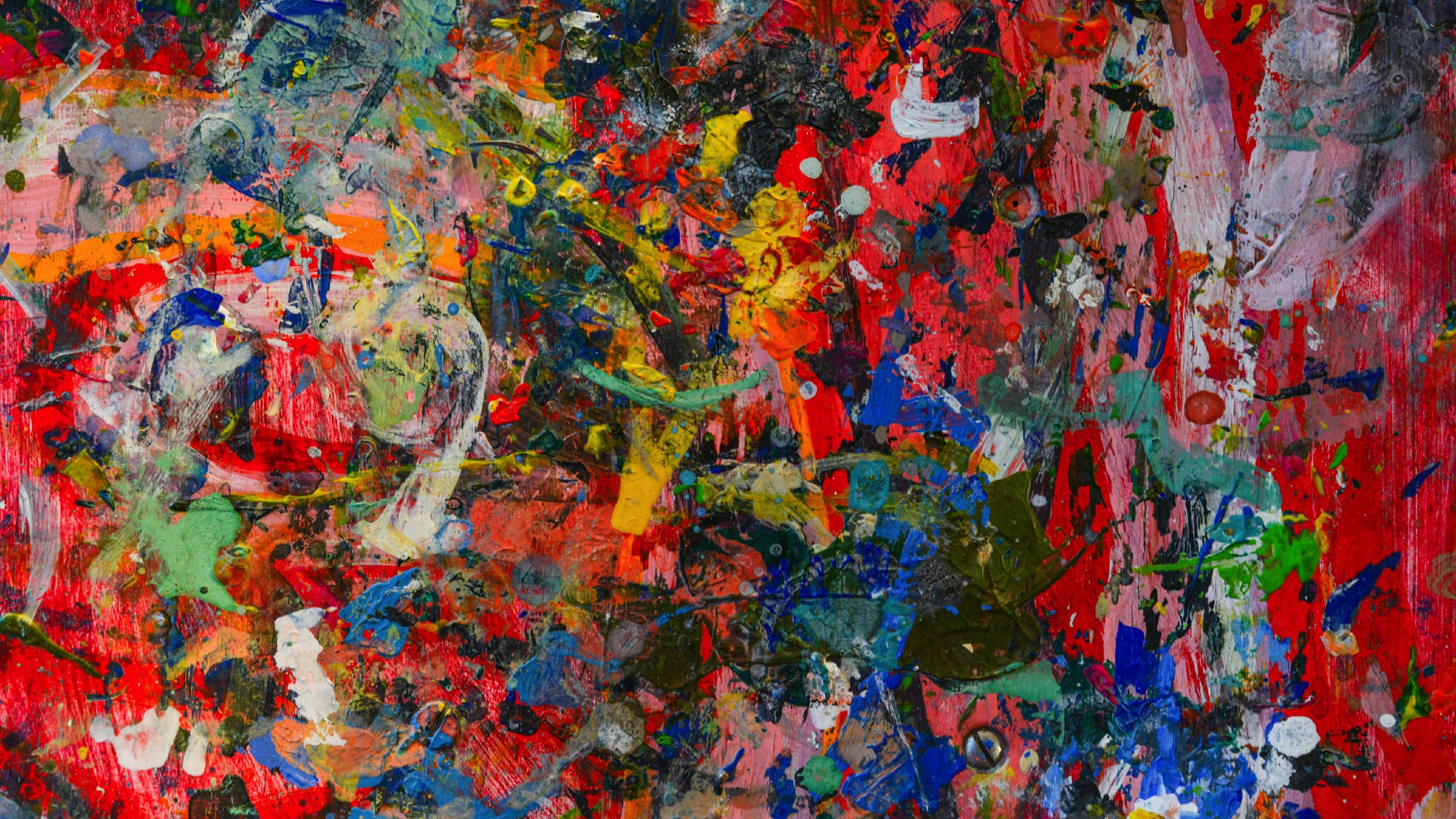 Color Spatters, Colorful, Texture, Wallpaper - Art Painting Wallpaper Iphone - HD Wallpaper 