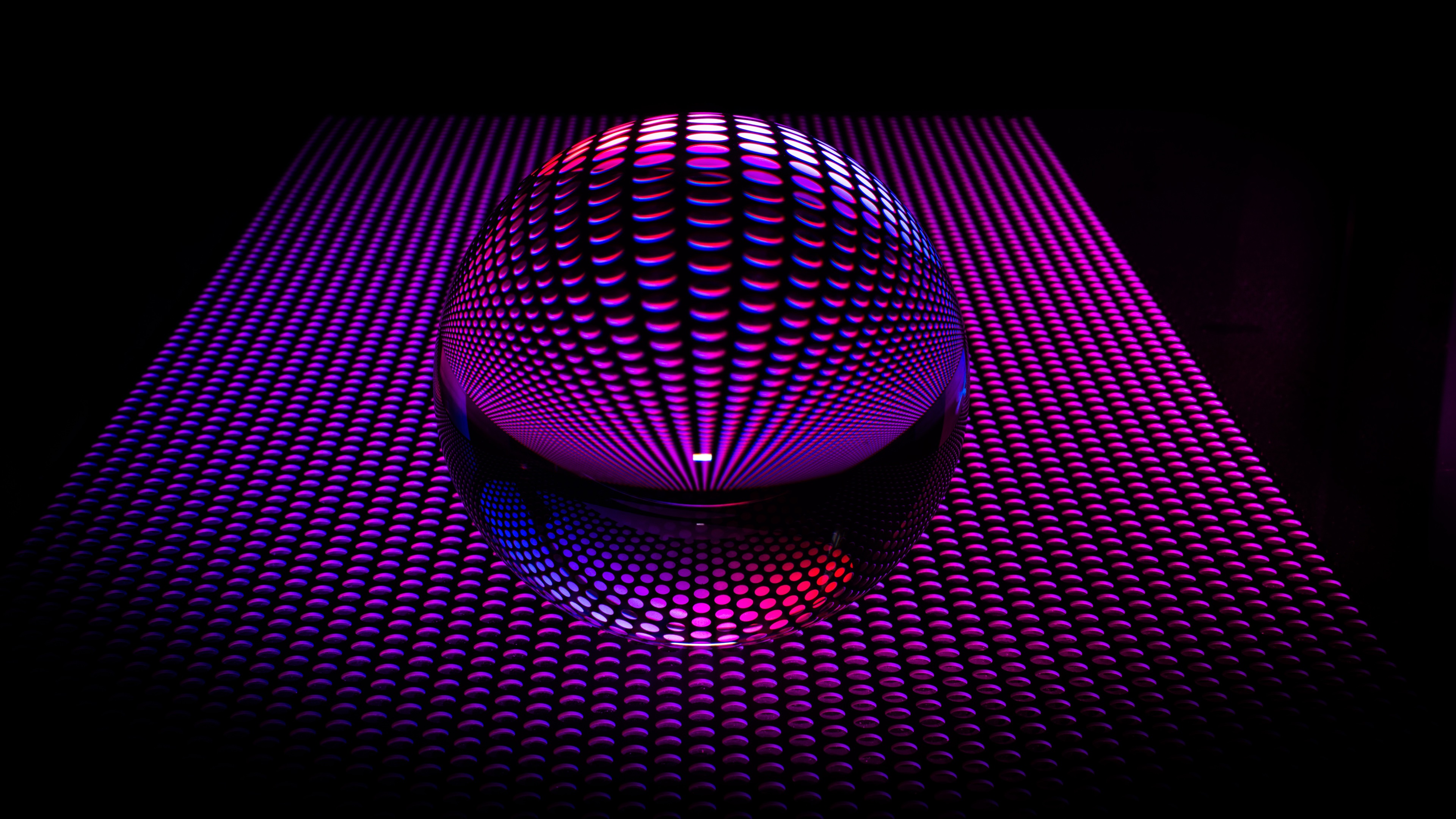 Wallpaper 3d Purple Ball Shape - Super Intelligence Memory Music Improve Memory And - HD Wallpaper 