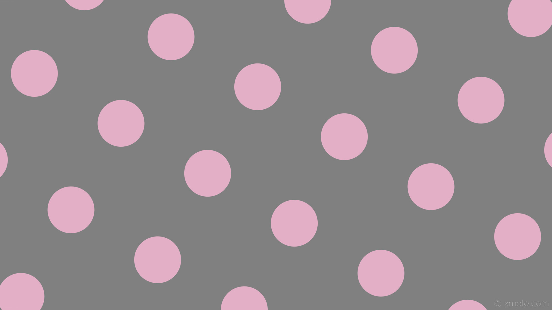 Wallpaper Pink And Grey 
 Data-src - Pink And Grey Polka Dots - HD Wallpaper 