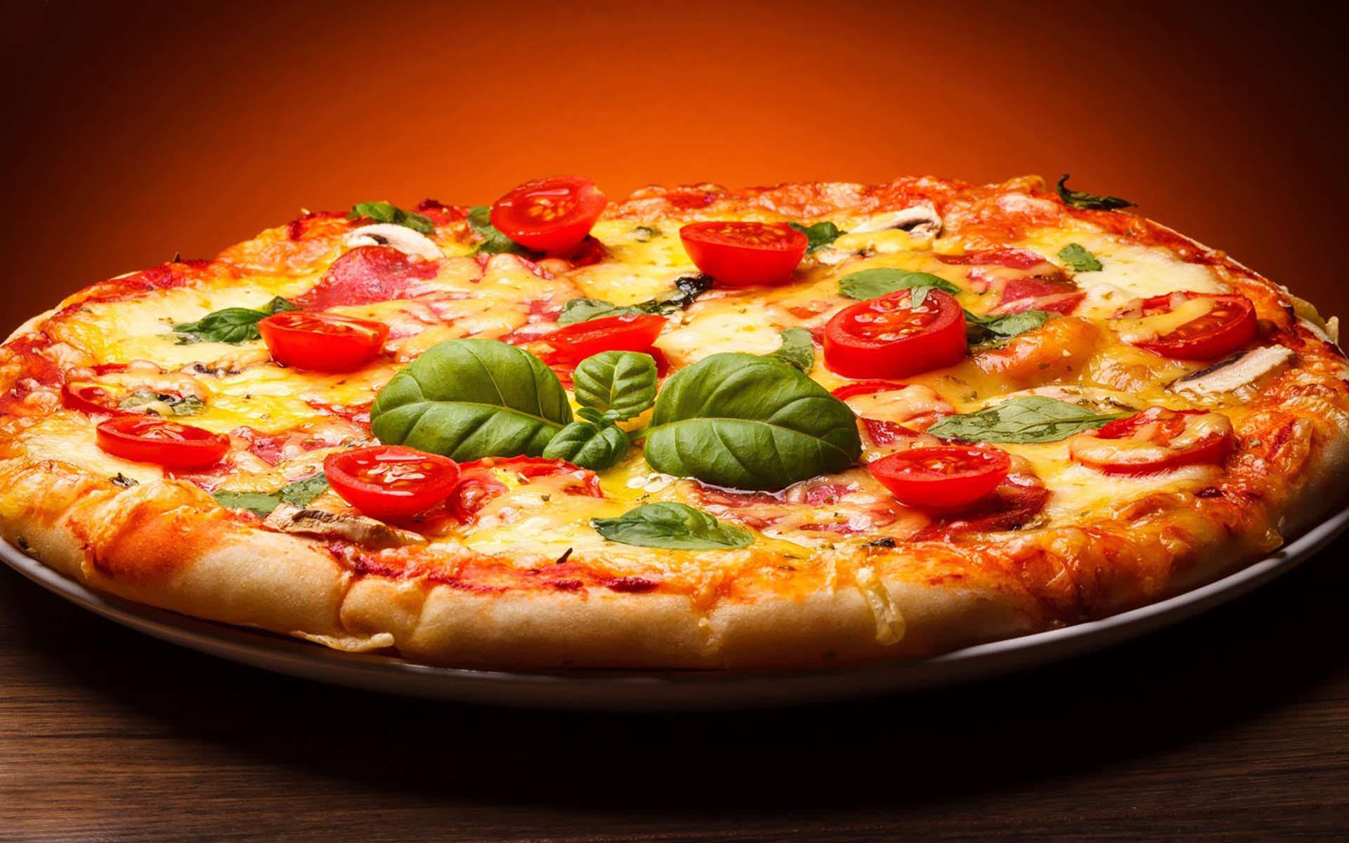 Pizza Food - HD Wallpaper 