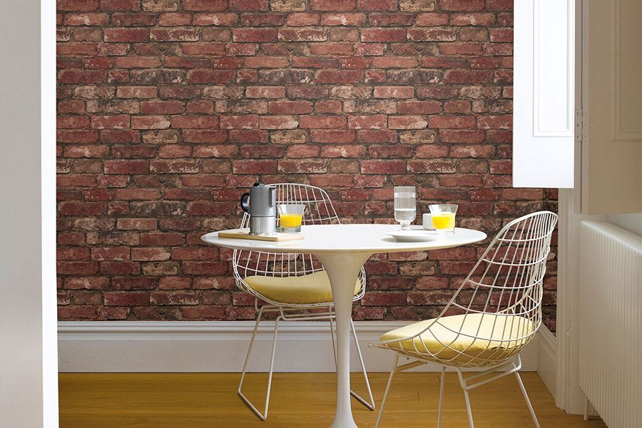 Kitchen Wallpaper Backsplash Ideas - Wall Paper Designs For Kitchen - HD Wallpaper 