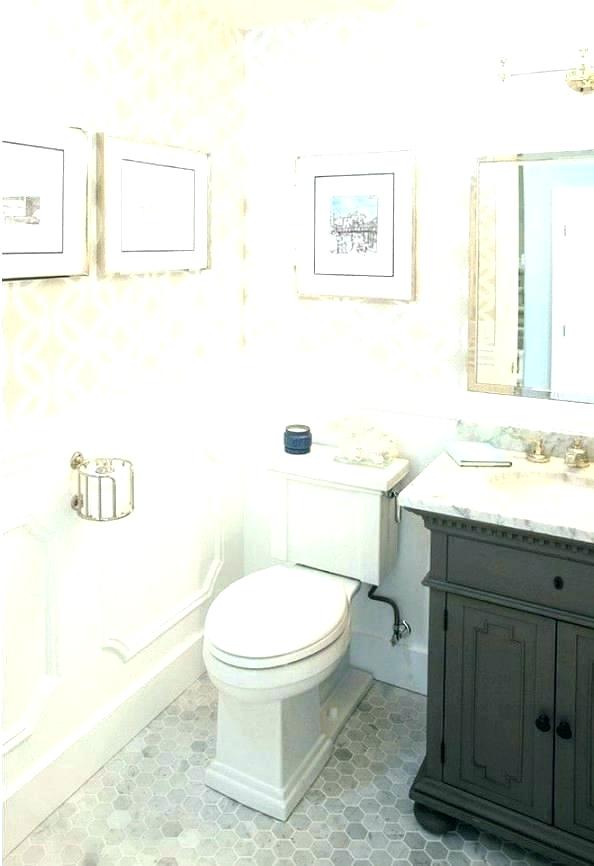 Powder Room Wallpaper Ideas Wallpaper Bathroom Ideas - Wall Paper Ideas For Small Half Bath - HD Wallpaper 