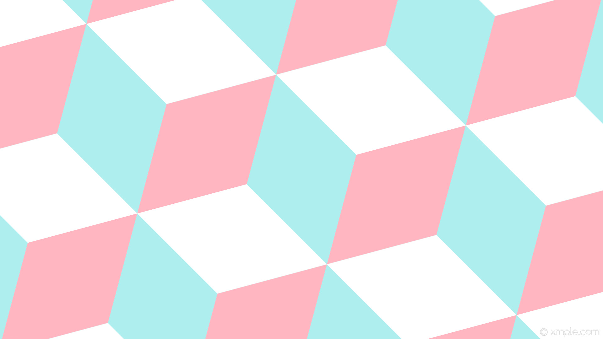 Wallpaper 3d Cubes Blue White Pink Pale Turquoise Light - Background Pink  And Blue - 1920x1080 Wallpaper 