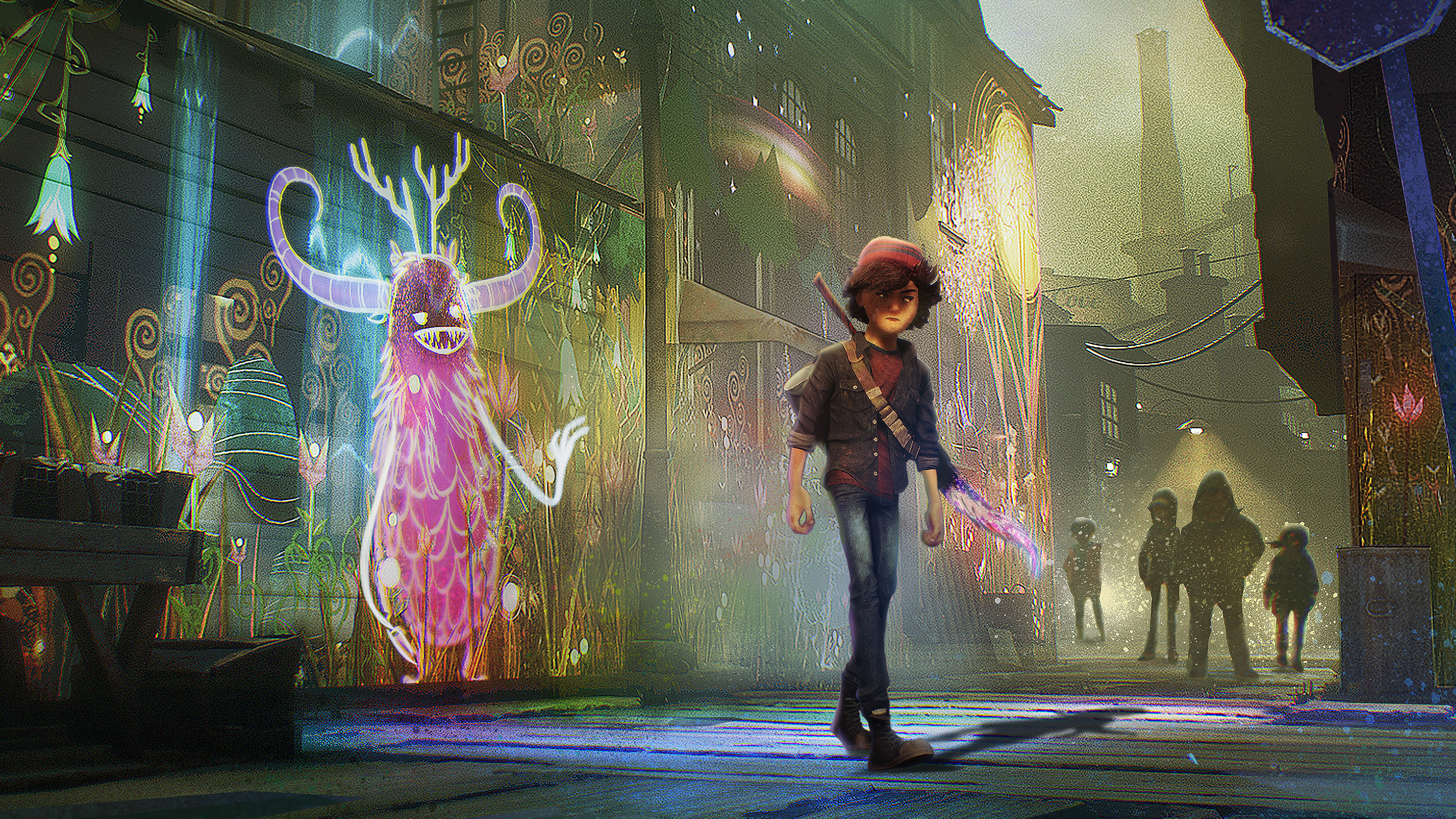 Concrete Genie Ash - HD Wallpaper 